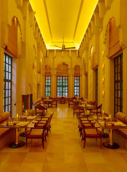 Hotel Amanbagh Ajabgarh Restaurant foto